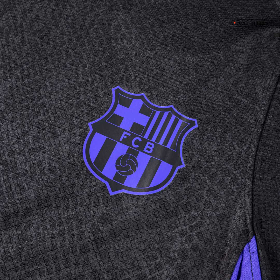 Barcelona Pre-Match Training Jersey Authentic 2025/26 - Black - gojersey