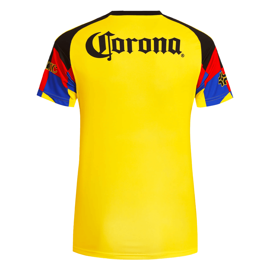 Women's Club America Home Soccer Jersey 2025/26 - gojersey