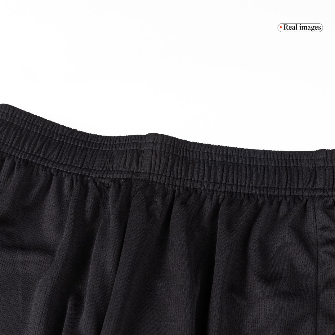 Manchester City Away Soccer Jersey Kit(Jersey+Shorts) 2025/26 Black - gojersey