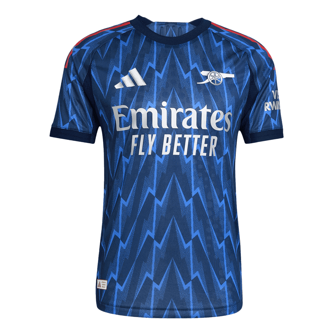 Authentic Arsenal Away Soccer Jersey 2025/26 Blue - gojersey