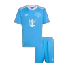 Kid's Inter Miami Third away Soccer Jersey Kit(Jersey+Shorts) 2025 Blue - gojersey