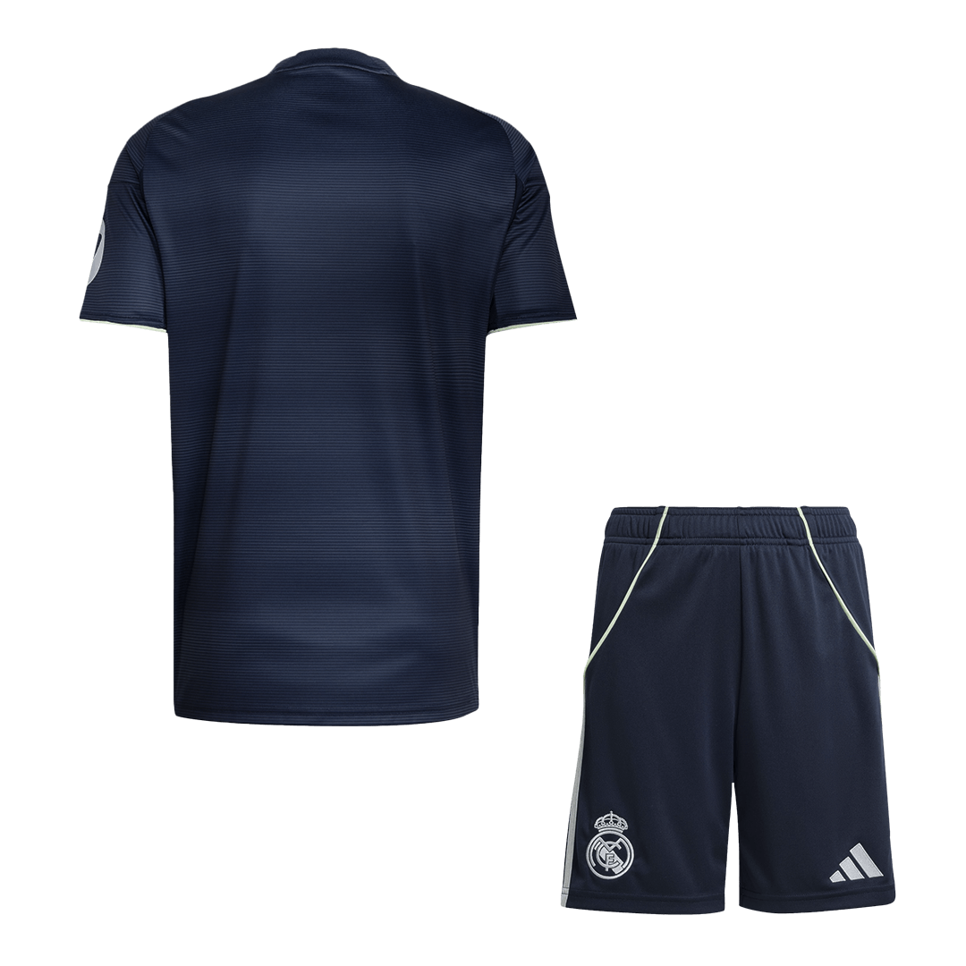 Real Madrid Away Soccer Jersey Kit 2025/26 (Jersey+Shorts) - gojersey