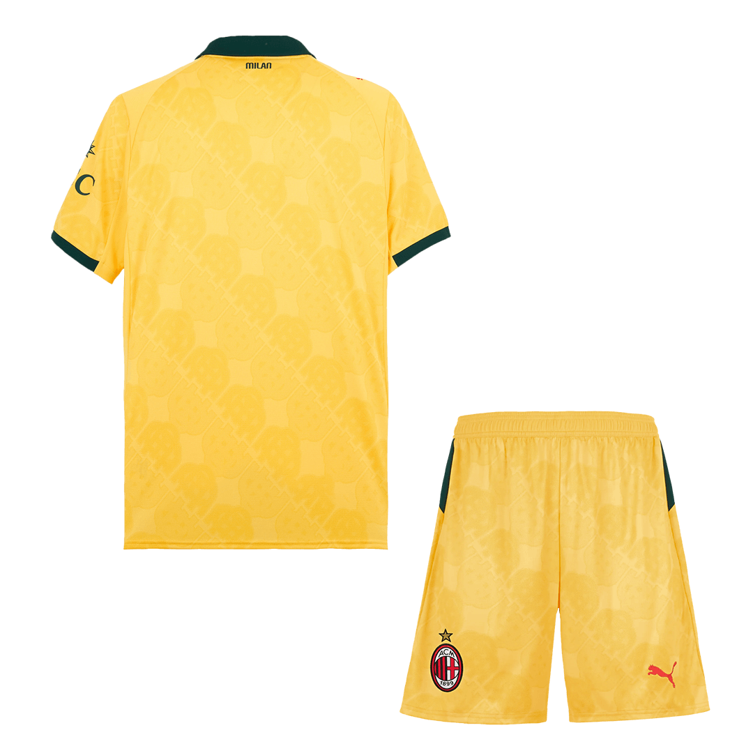 AC Milan Third Away Soccer Jersey Kit 2025/26 (Jersey+Shorts) - gojersey