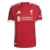 Liverpool KERKEZ #6 Home Soccer Jersey Authentic 2025/26 - gojersey