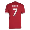 Liverpool WIRTZ #7 Home Soccer Jersey Authentic 2025/26 - gojersey