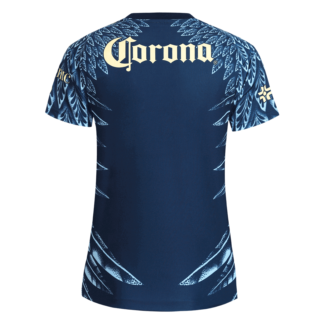 Women's Club America Away Soccer Jersey 2025/26 - gojersey