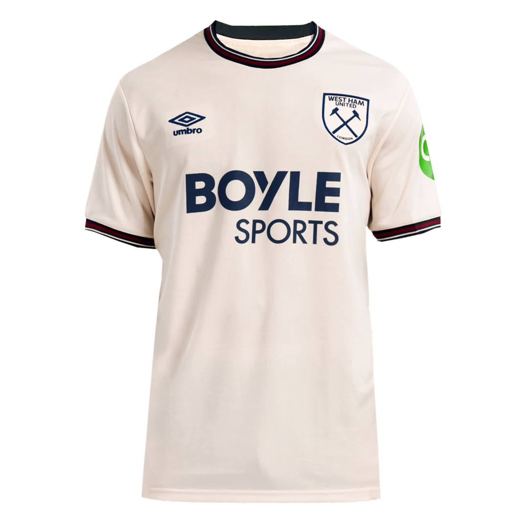 West Ham United Away Soccer Jersey 2025/26 - gojersey