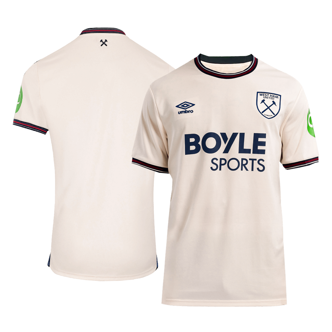 West Ham United Away Soccer Jersey 2025/26 - gojersey