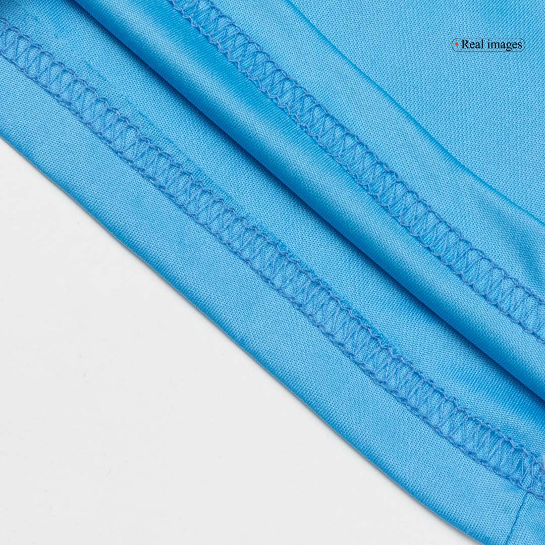 Kid's Inter Miami Third away Soccer Jersey Kit(Jersey+Shorts) 2025 Blue - gojersey