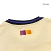 Kid's Barcelona Away Soccer Jersey Kit(Jersey+Shorts) 2025/26 Yellow - gojersey