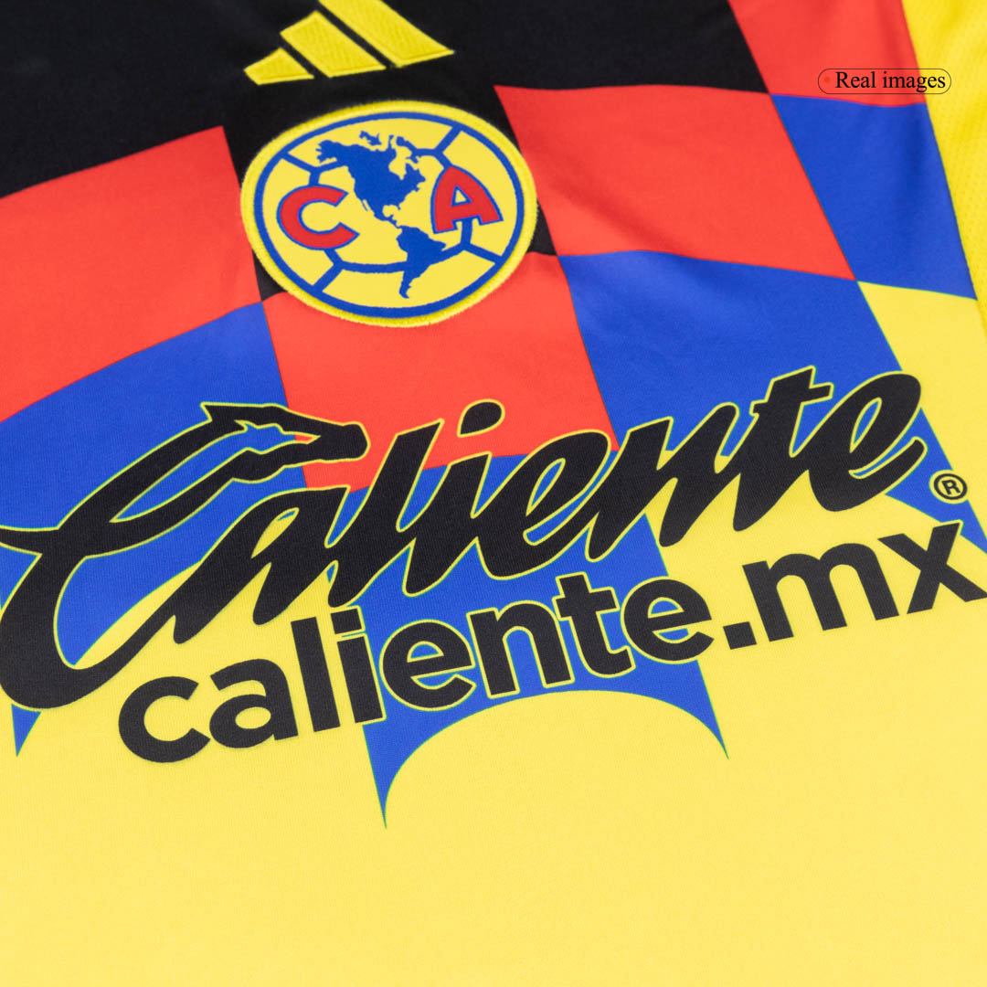 Women's Club America Home Soccer Jersey 2025/26 - gojersey