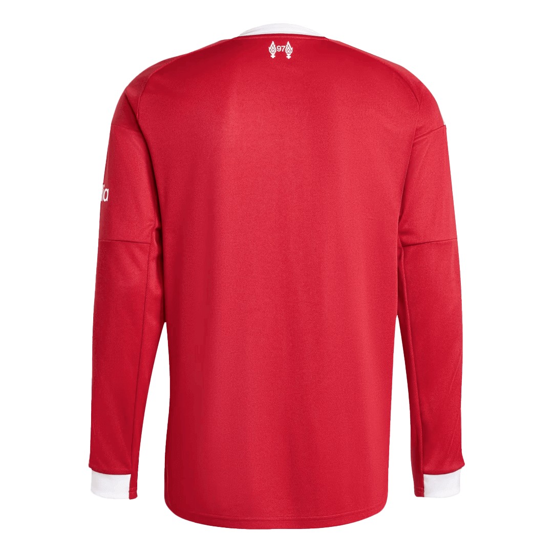 Liverpool Home Soccer Jersey Retro 2025/26 - Long Sleeve - gojersey