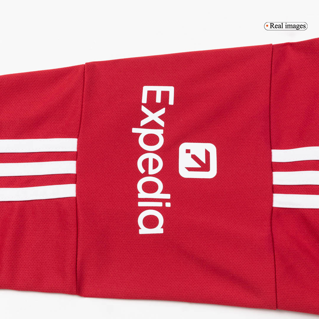 Liverpool Home Soccer Jersey Retro 2025/26 - Long Sleeve - gojersey