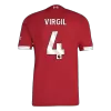 Liverpool VIRGIL #4 Home Soccer Jersey Authentic 2025/26 - gojersey