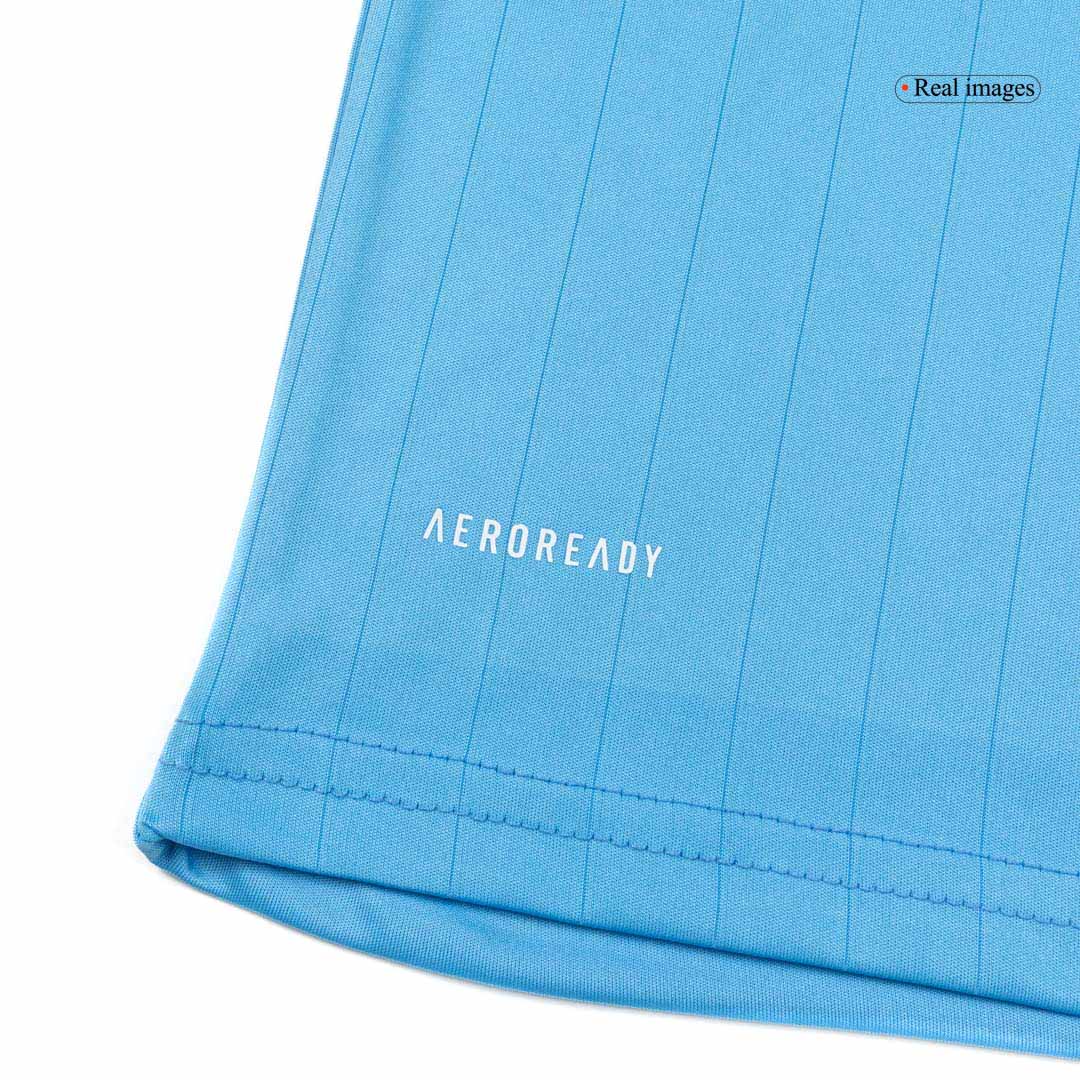 Kid's Inter Miami Third away Soccer Jersey Kit(Jersey+Shorts) 2025 Blue - gojersey