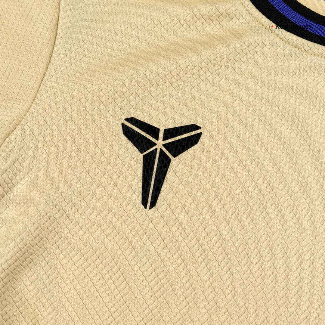 Kid's Barcelona Away Soccer Jersey Kit(Jersey+Shorts) 2025/26 Yellow - gojersey