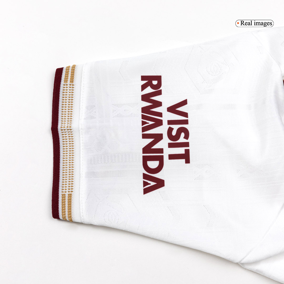 Authentic Arsenal Third Away Soccer Jersey 2025/26 White - gojersey