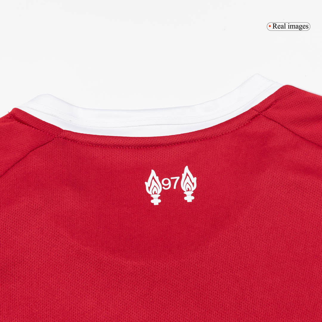 Liverpool Home Soccer Jersey Retro 2025/26 - Long Sleeve - gojersey