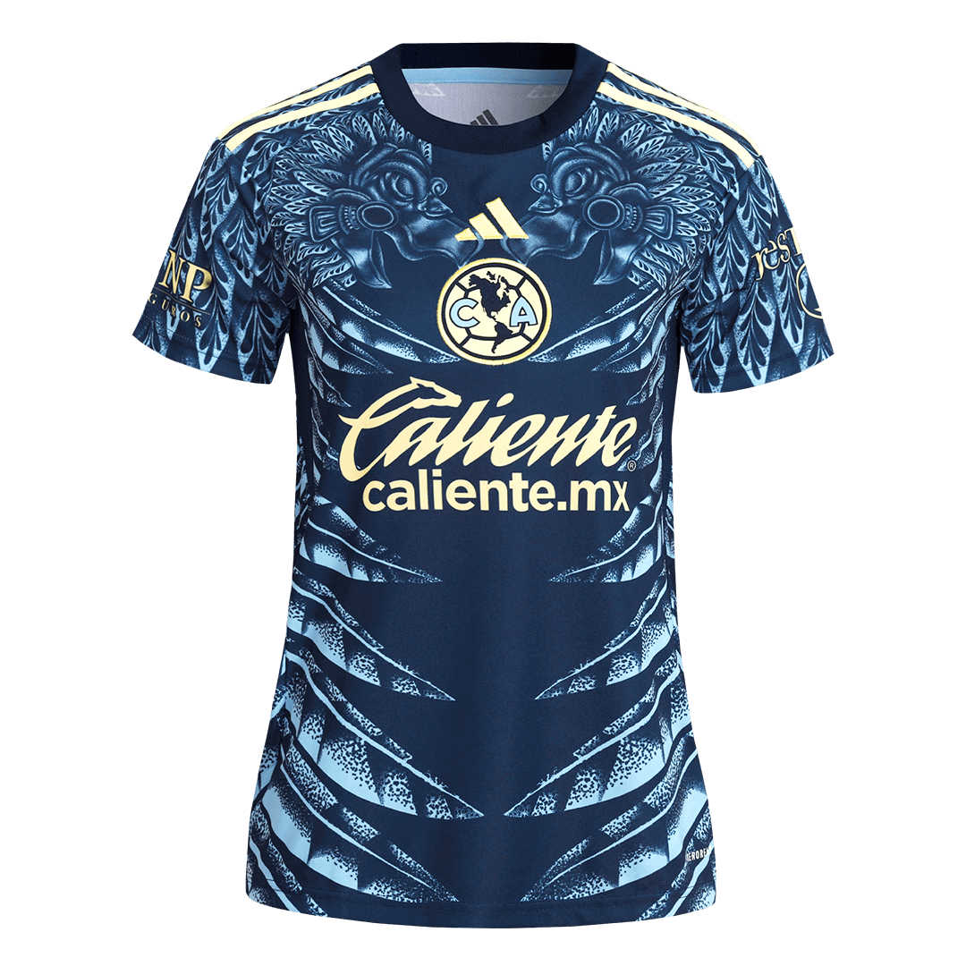 Women's Club America Away Soccer Jersey 2025/26 - gojersey