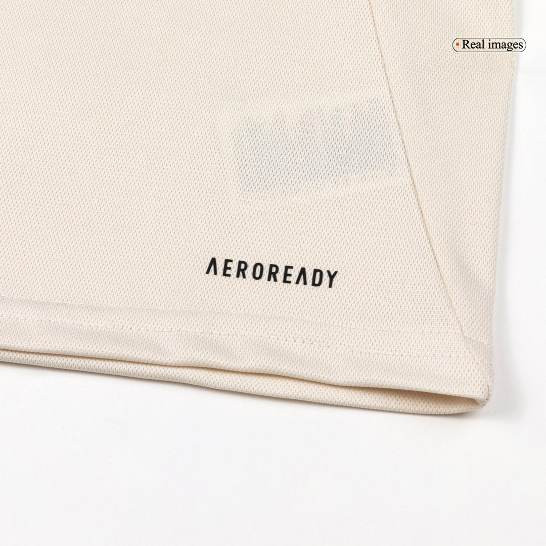 Kid's Liverpool Away Soccer Jersey Kit(Jersey+Shorts+Socks) 25/26 White - gojersey