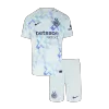 Kid's Inter Milan Away Soccer Jersey Kit(Jersey+Shorts) 2025/26 White - gojersey