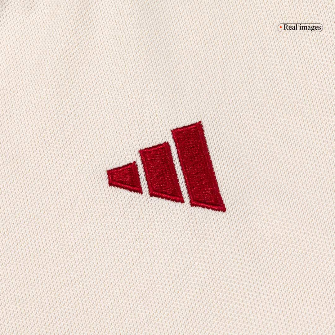 Kid's Liverpool Away Soccer Jersey Kit(Jersey+Shorts+Socks) 25/26 White - gojersey