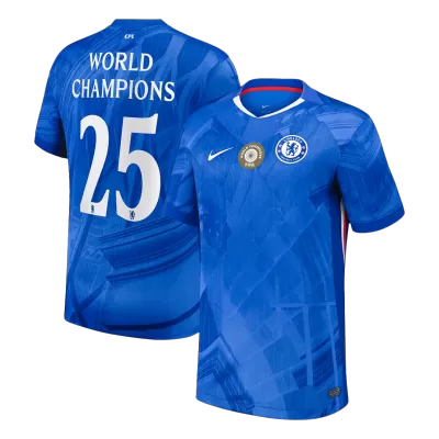 Chelsea WORLD CHAMPIONS #25 Home Soccer Jersey 2025/26 - gojersey