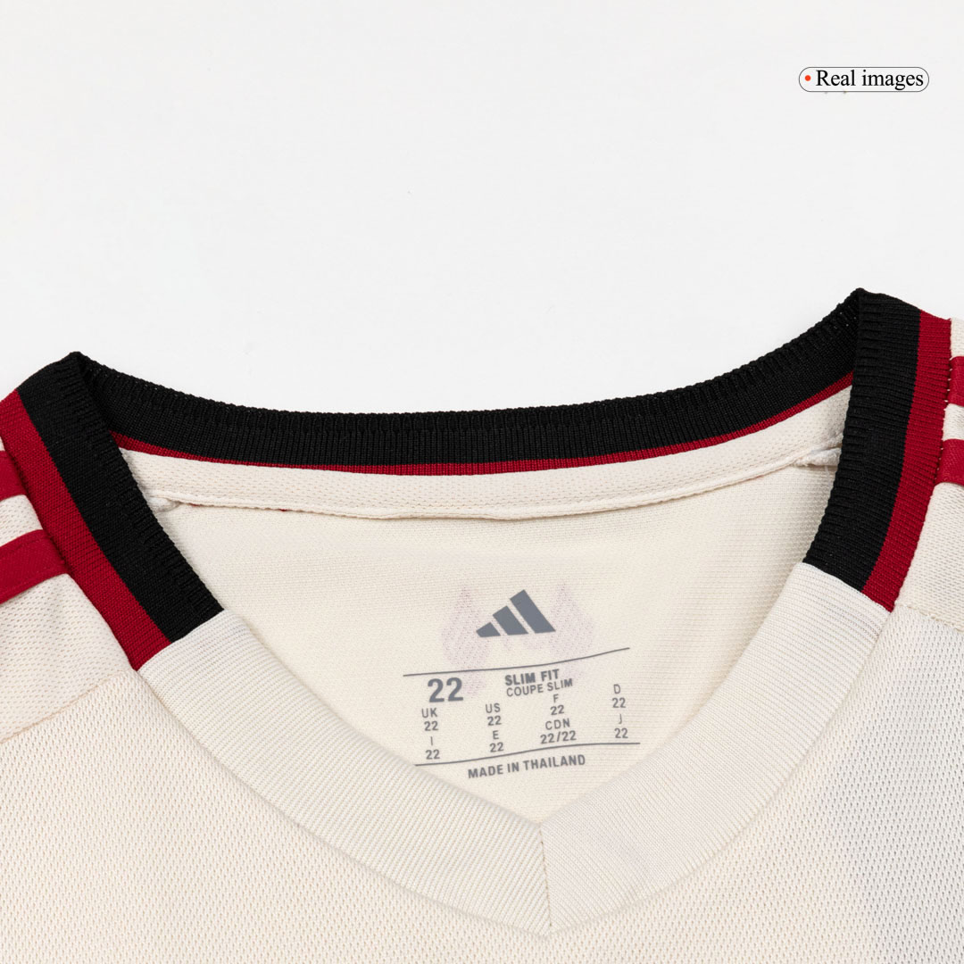 Kid's Liverpool Away Soccer Jersey Kit(Jersey+Shorts+Socks) 25/26 White - gojersey