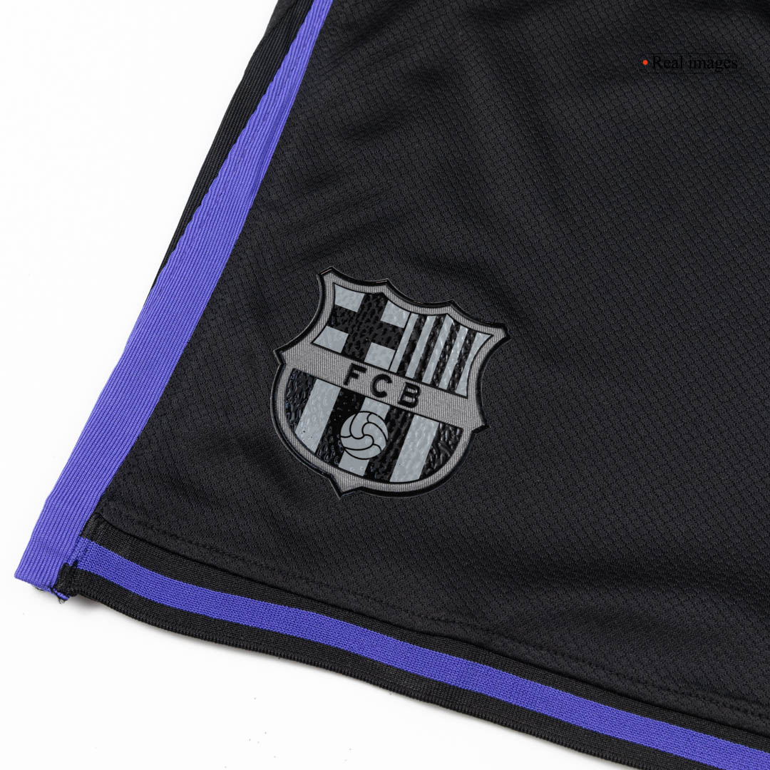Barcelona Away Soccer Shorts 2025/26 - gojersey