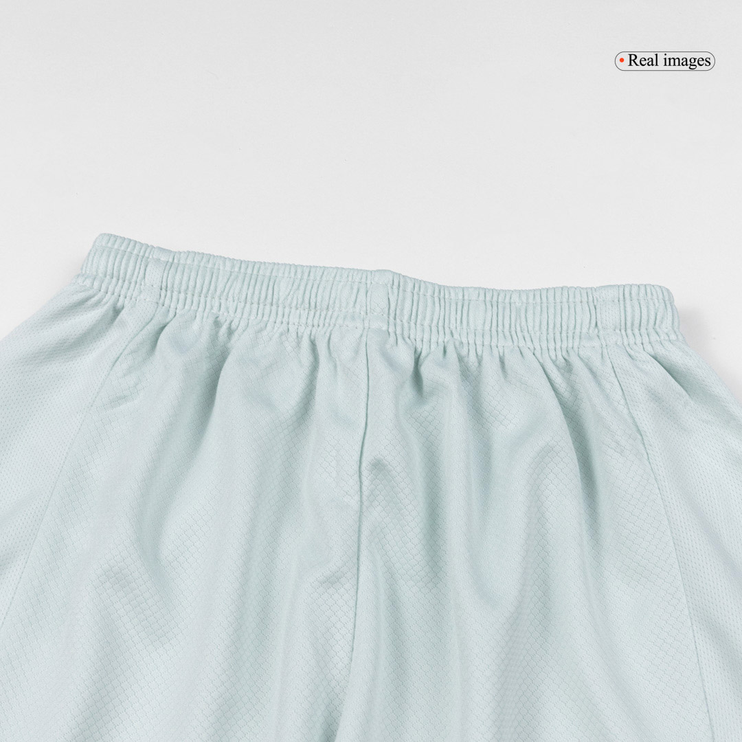 Kid's Inter Milan Away Soccer Jersey Kit(Jersey+Shorts) 2025/26 White - gojersey