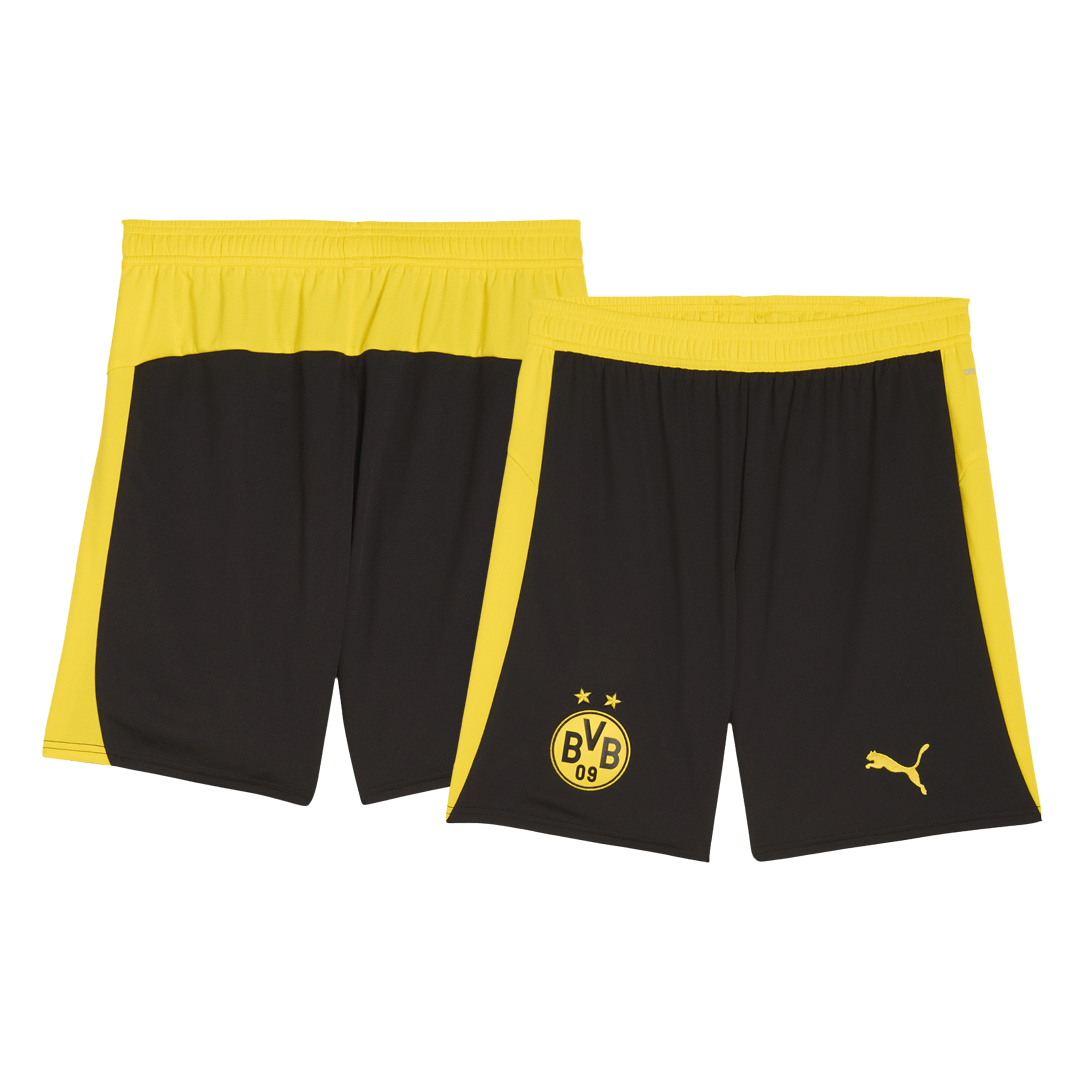 Dortmund Home Soccer Shorts 2025/26 - gojersey