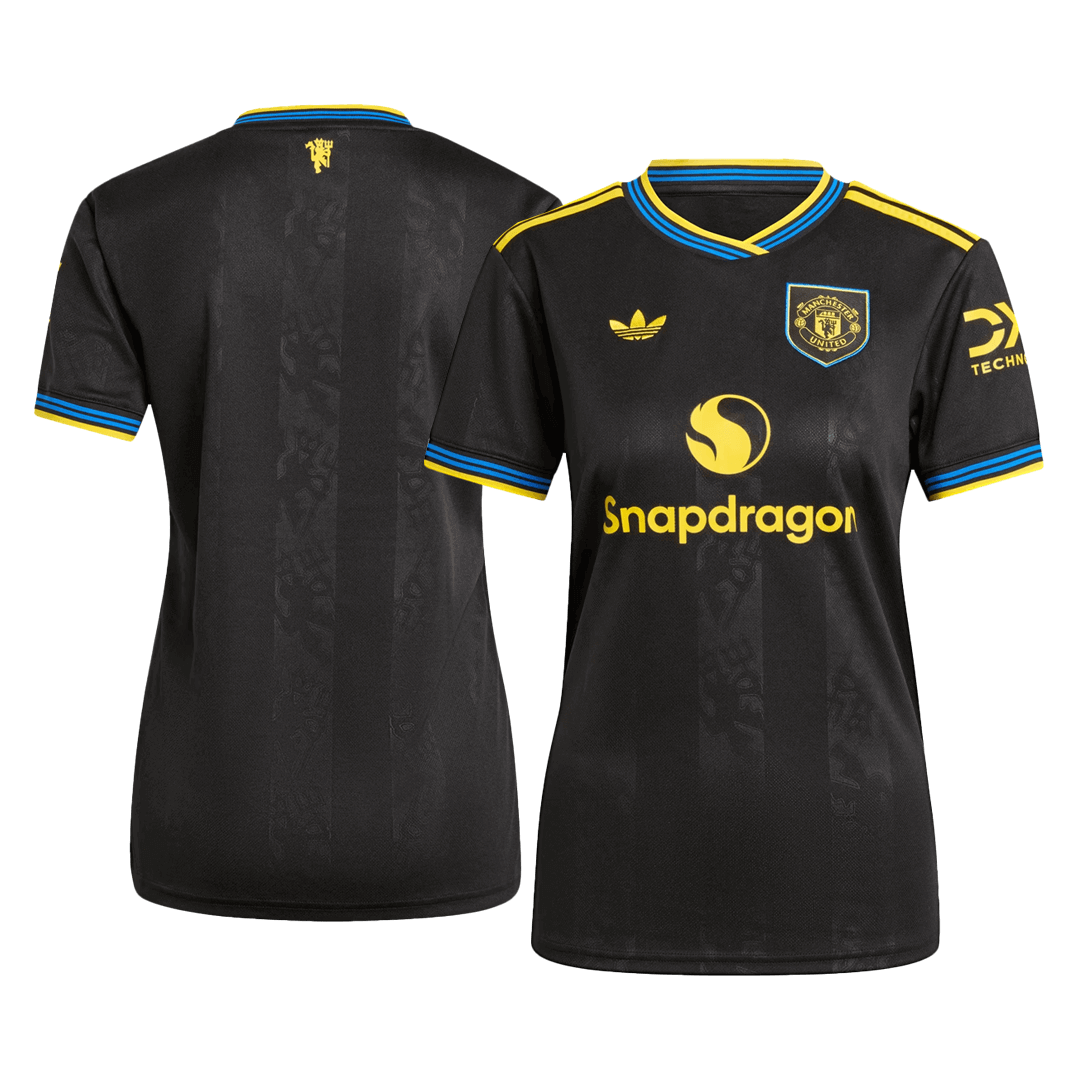 Women's Manchester United Third Away Soccer Jersey 2025/26 - gojersey
