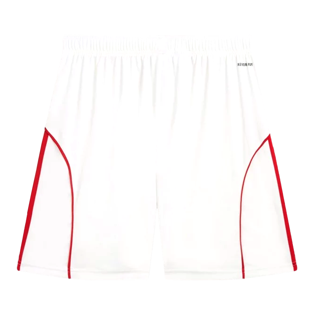Arsenal Home Soccer Shorts 2025/26 - gojersey