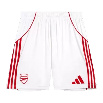 Arsenal Home Soccer Shorts 2025/26 - gojersey