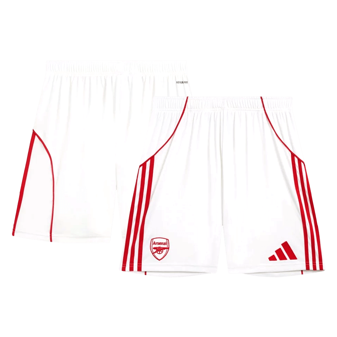 Arsenal Home Soccer Jersey Kit(Jersey+Shorts+Socks) 2025/26 Red - gojersey
