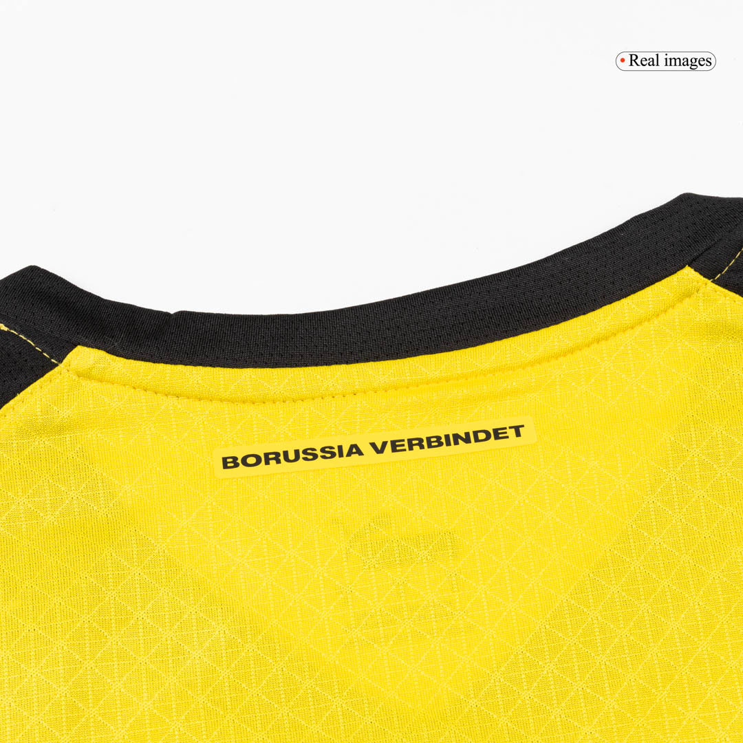 Borussia Dortmund Home Soccer Jersey 2025/26 Yellow - gojersey