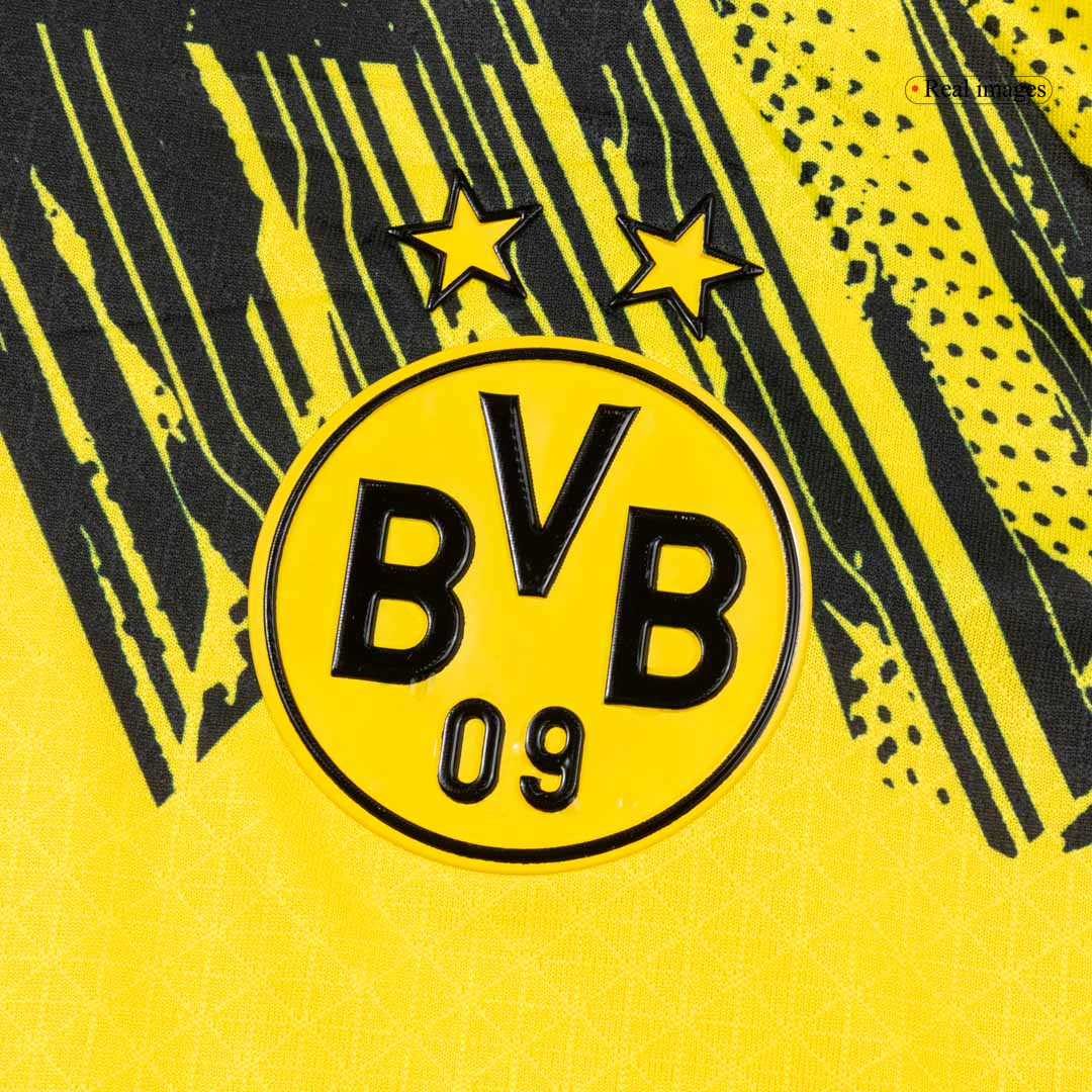 Borussia Dortmund Home Soccer Jersey 2025/26 Yellow - gojersey