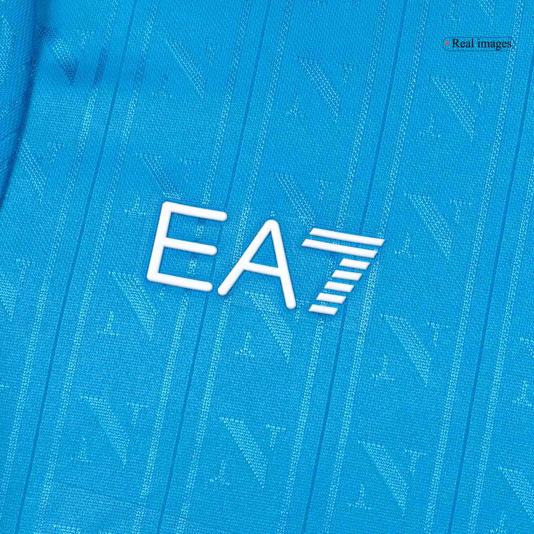 A Napoli Home Soccer Jersey 2025/26 Blue - gojersey