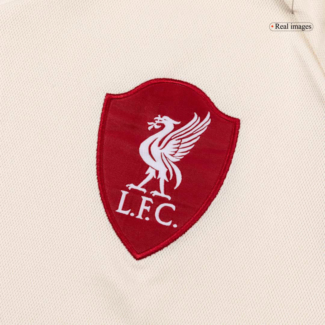 Liverpool Away Soccer Jersey Retro 2025/26 - Long Sleeve - gojersey