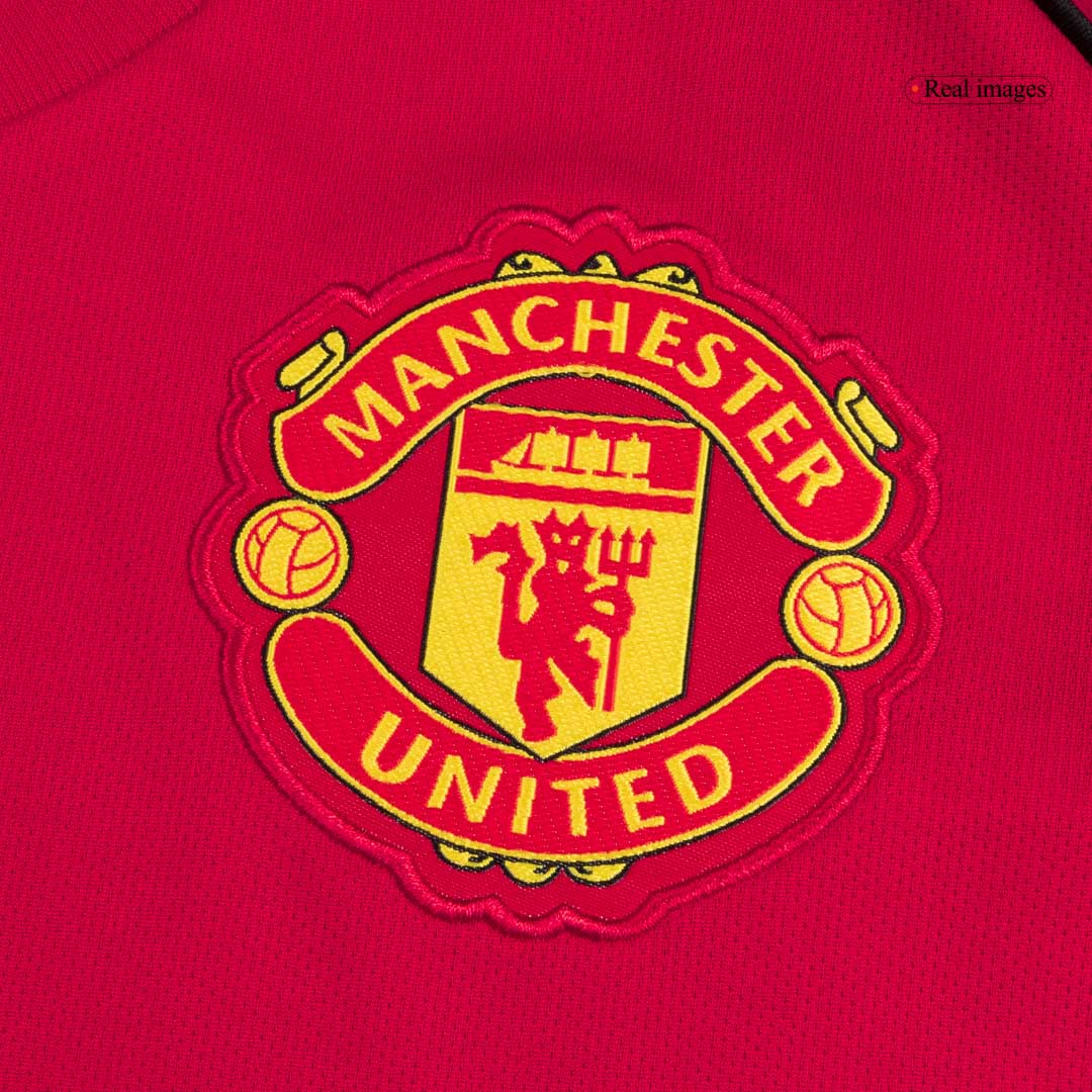Manchester United Home Soccer Jersey Kit 2025/26 (Jersey+Shorts) - gojersey