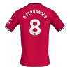 Manchester United B.FERNANDES #8 Home Soccer Jersey 2025/26 - gojersey