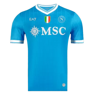 A Napoli Home Soccer Jersey 2025/26 Blue - gojersey
