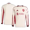 Liverpool Away Soccer Jersey Retro 2025/26 - Long Sleeve - gojersey
