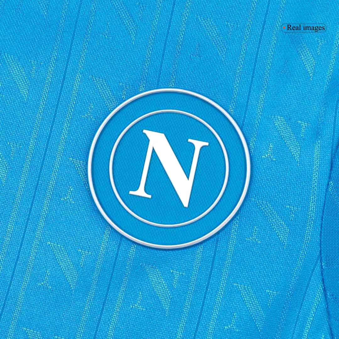 A Napoli Home Soccer Jersey 2025/26 Blue - gojersey