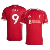 Liverpool ISAK #9 Home Soccer Jersey 2025/26 - gojersey
