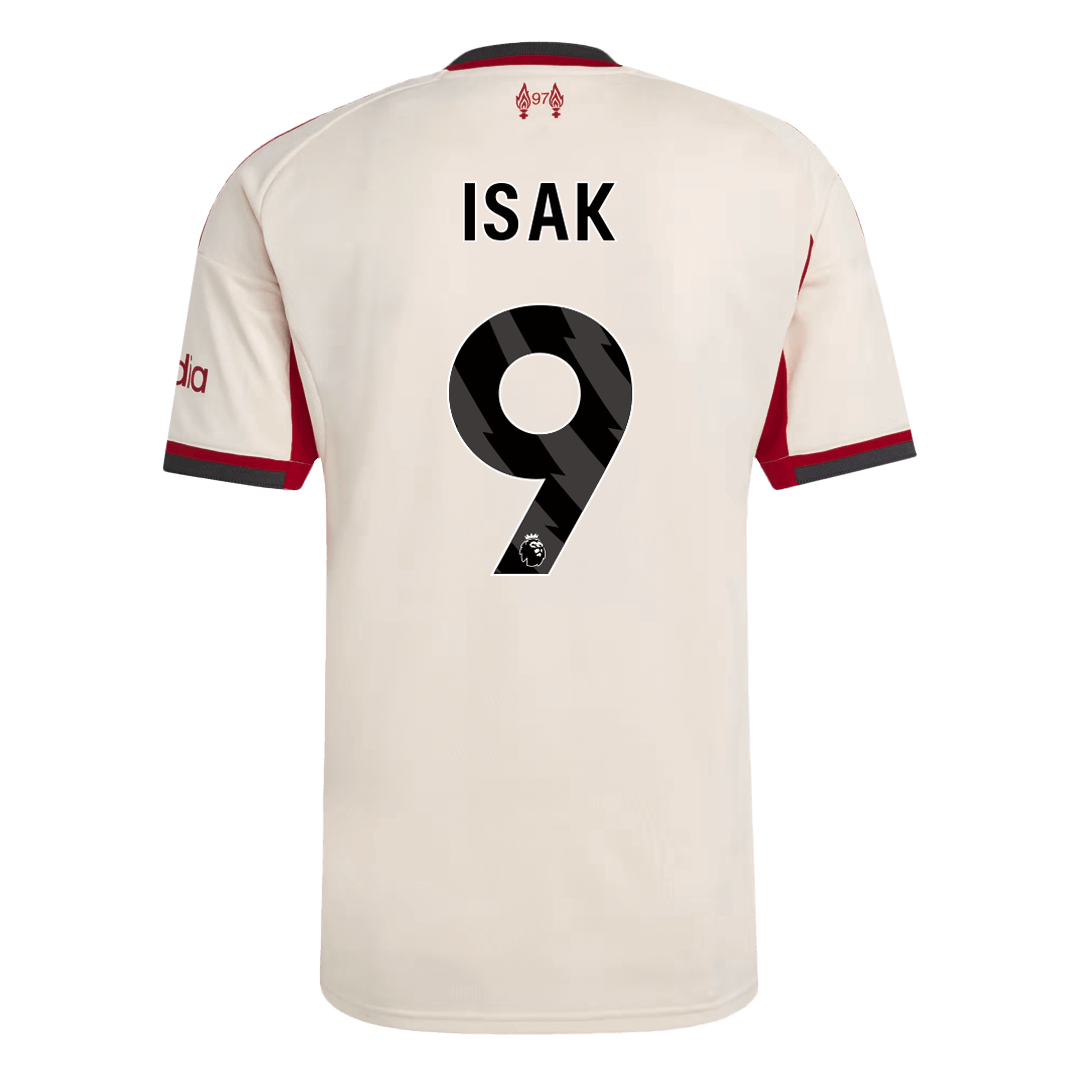 Liverpool ISAK #9 Away Soccer Jersey 2025/26 - gojersey
