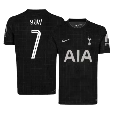 Tottenham Hotspur XAVI #7 Away Soccer Jersey 2025/26 - UCL Edition - gojersey