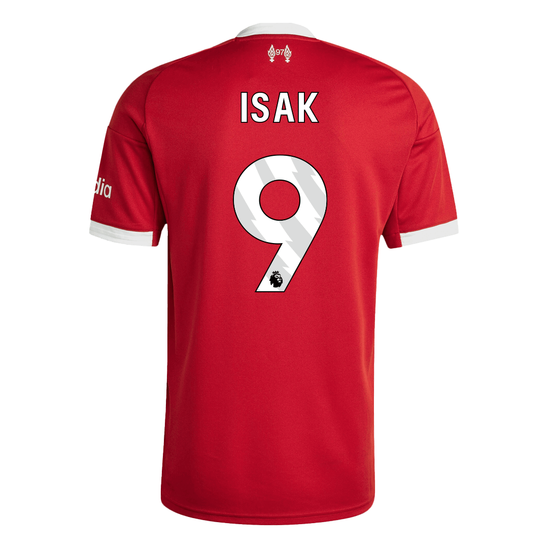 Liverpool ISAK #9 Home Soccer Jersey 2025/26 - gojersey