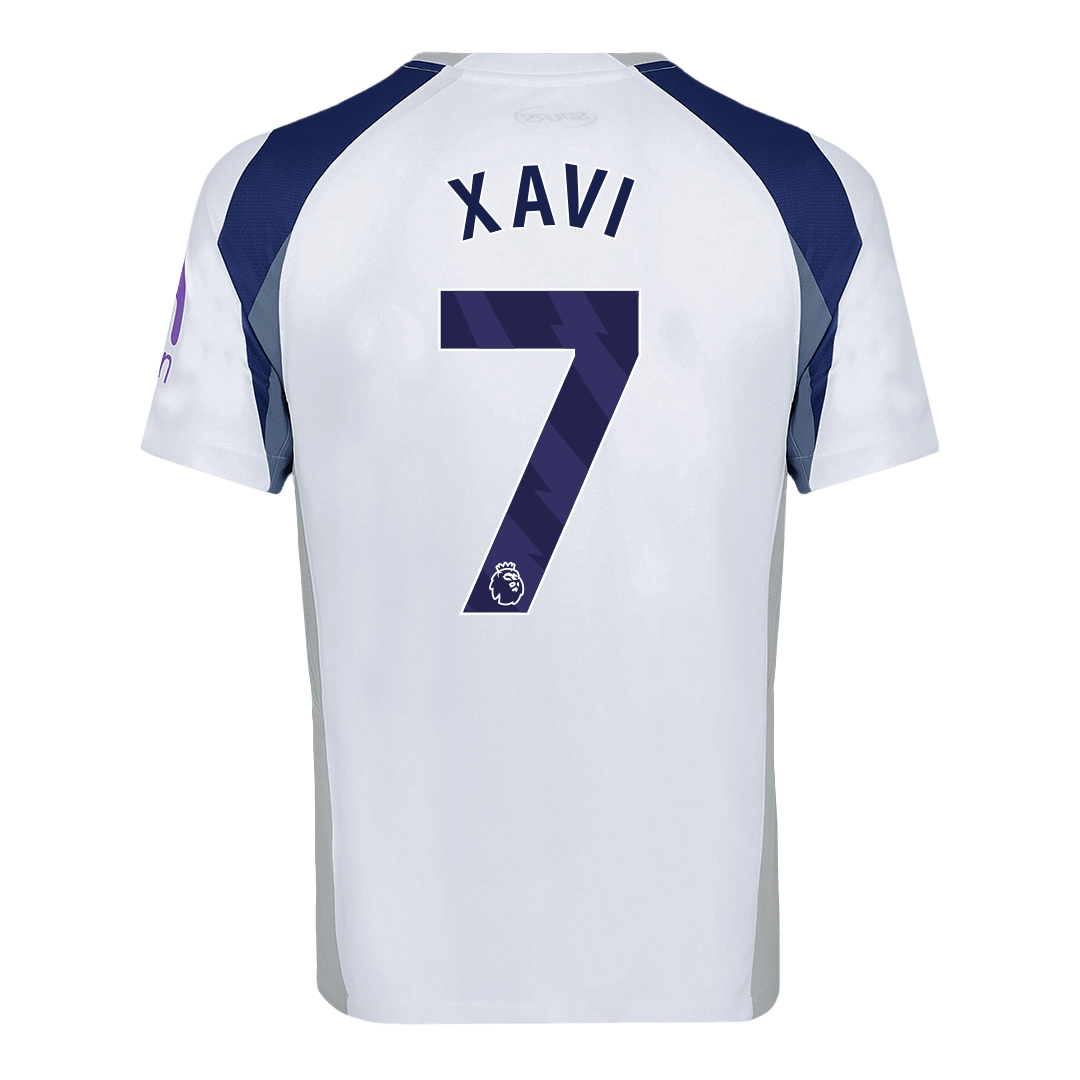 Tottenham Hotspur XAVI #7 Home Soccer Jersey 2025/26 - gojersey
