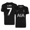 Tottenham Hotspur XAVI #7 Away Soccer Jersey 2025/26 - gojersey